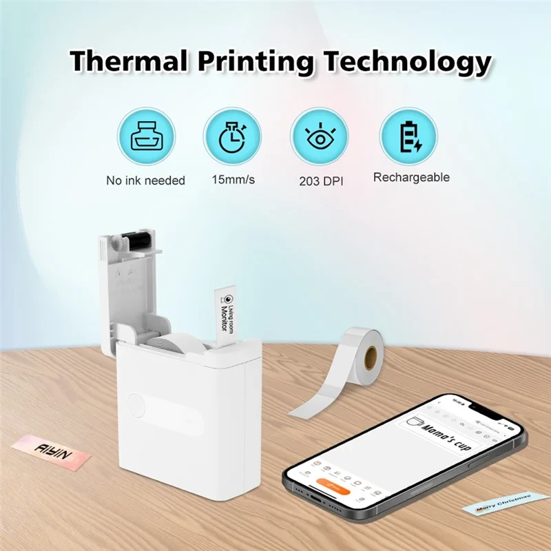 Mini Bluetooth Label Printer